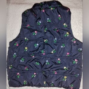 GAP Floral Puffer Vest
